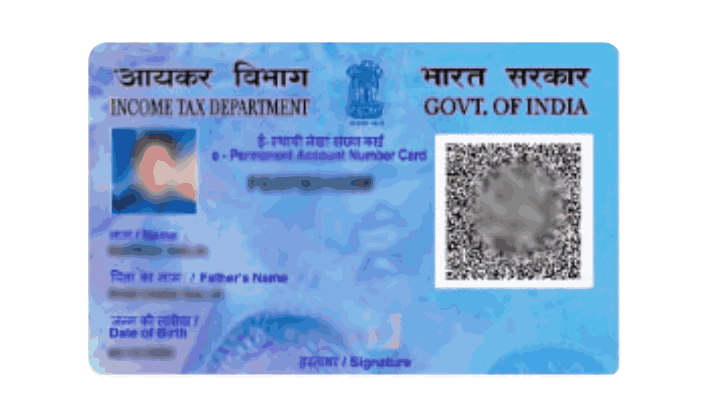 UTI Pan Card Crop