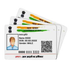 pvc aadhar card